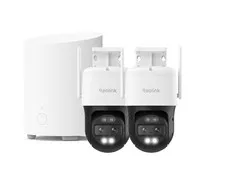 Reolink TrackMix WiFi 4K PTZ Dual Lens Security Camera WiFi 6 with Home Hub Mini