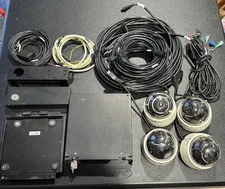 Seon Trooper TL4 TL-4 DVR Surveillance System 4 CQ902A Cameras & Wiring & Hrd Dr