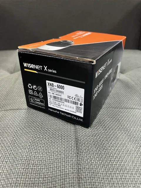 NEW HANWHA WISENET XNB-6000 2MP HD Network Box Camera