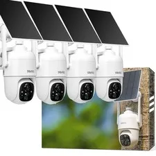 Vicohome 4CQ1 AI 2K Solar Security Camera Wireless Outdoor, Battery Powered,T...