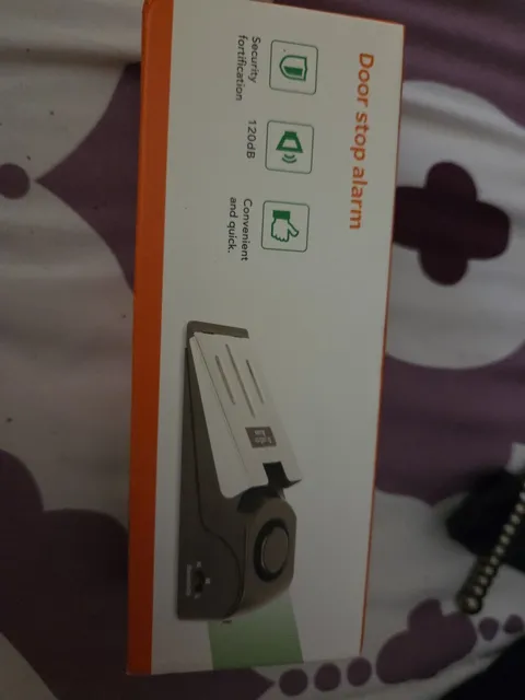 Door Stop Alarm, Super Loud, Perfect for Travel, Brand New in Box B74