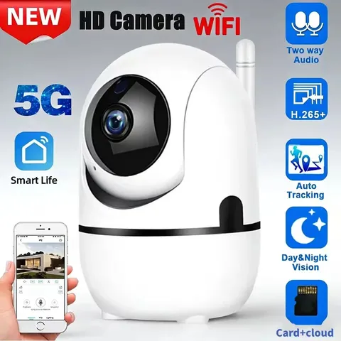 New Mini Camera Smart Home Auto Tracking 1080P Wifi IP Camera Full Night Vision
