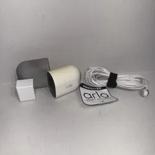 Arlo Pro 5S 2K VMC4060 Indoor/Outdoor Spotlight Security Camera White Charger
