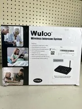 Wuloo WL666 Wireless Intercoms System - Black