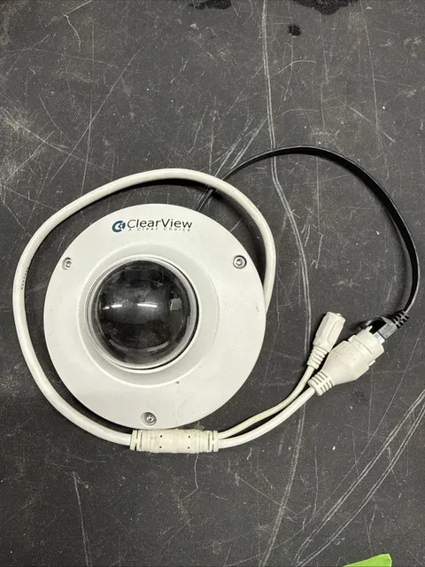 ClearView Technologies IP-71 IP Dome Security Camera PoE / 12V