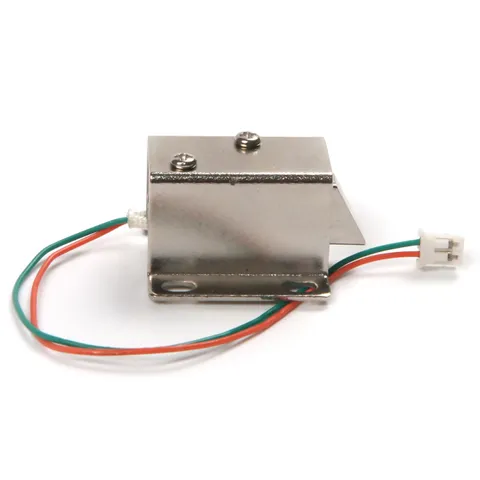 12V Iron Door Drawer Tongue Down Electric Lock Assembly Solenoid Rustproof H