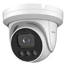 Liberty AI 8MP IP  4mm, True WDR, 100’ IR, PoE Outdoor Turret Camera-#L3IP8TS4