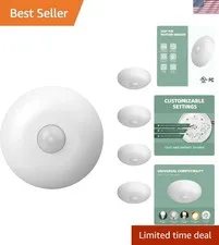 Occupancy Ceiling Sensor Switch, 360° Passive Infrared PIR Motion Sensor, 120...