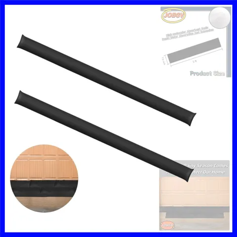 Water Barrier 5 ft x 7.8 inch Water Activated Flood Barriers, Sandless Sandba...