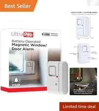 Battery-Powered Door & Window Security Alarm - Simple Alert & Installation