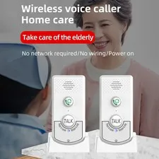 2 Pack H8 2T Intercoms Wireless For Home Voice Caller Home Ultra Long Distance