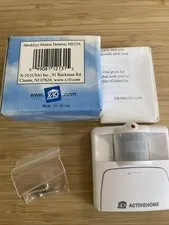 X-10 ActiveHome Hawkeye Motion Detector MS13A NEW Wireless Battery Operated