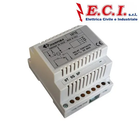 1471E Aci Farfisa – Module Relé À Trois Entrées De Commande