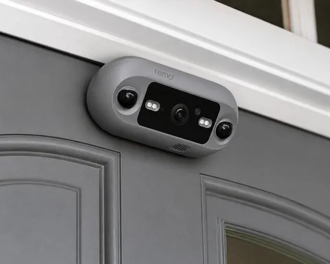 Remo+ DoorCam 2 Wireless Smart Over Door Security Camera DCU-1901 WiFi Tested