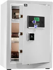 TIGERKING Home Safe Box, 3.7 Cu Ft Large Heavy-Duty Steel Security Safe, Anti-Th