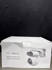 Noorio Solar Security Camera Wireless Outdoor Dual Lens, 2.4G WiFi Solar Powered