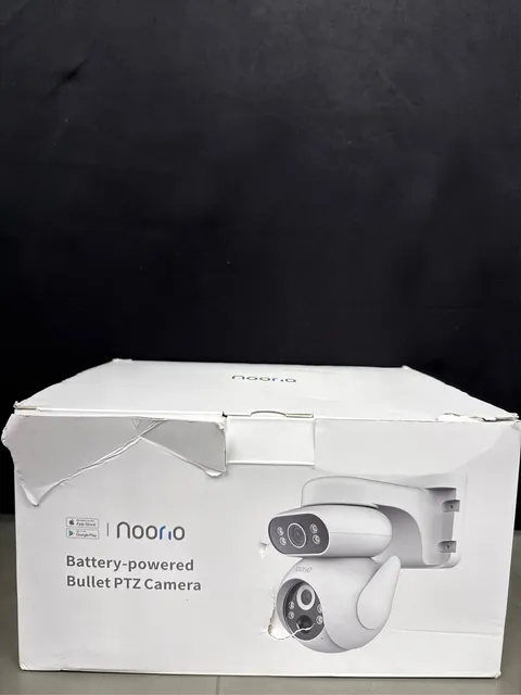 Noorio Solar Security Camera Wireless Outdoor Dual Lens, 2.4G WiFi Solar Powered