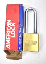 American Lock IC Core Padlock Brass Stainless Steel Shackle A3572WO Genuine OEM