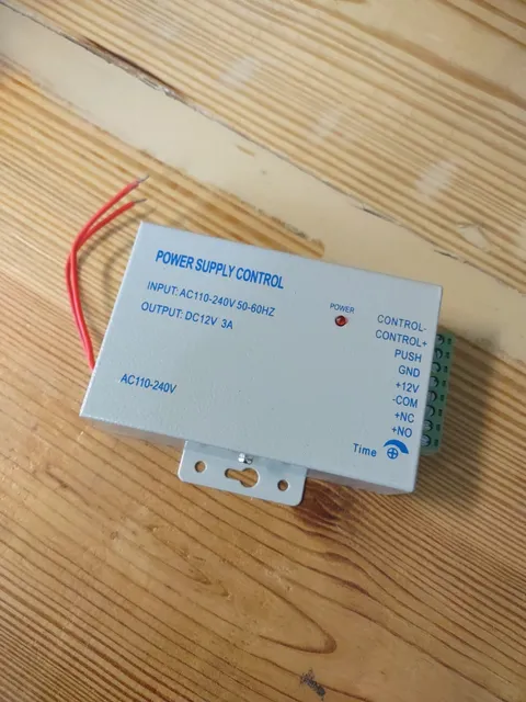 Access Control Power Supply 12V 3A DC for Electric Locks Door Systems