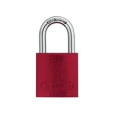 ABUS Mechanical 72/40mm Aluminium Padlock Red Keyed Alike TT02162 ABUKA45238