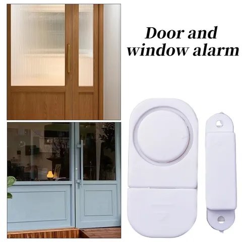 Security Window Door Alarm DIY Home Protection Burglar Alert Hot Q0 Sensor IKL