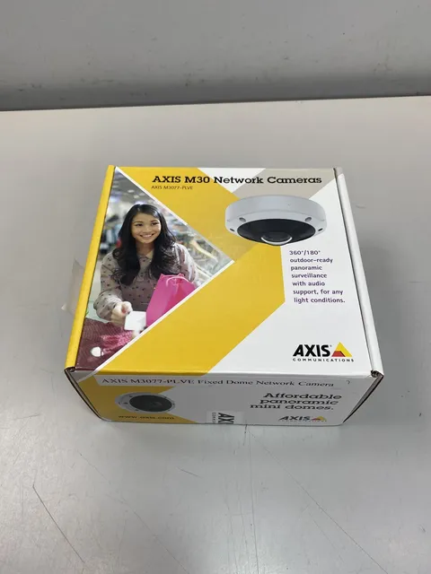 Axis M3077-PLVE 6 MP Fixed Dome Network Camera - White
