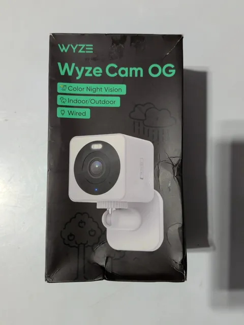 Wyze Cam Wired Indoor/Outdoor 1080p HD Smart Home Security Camera WYZECGS-RB