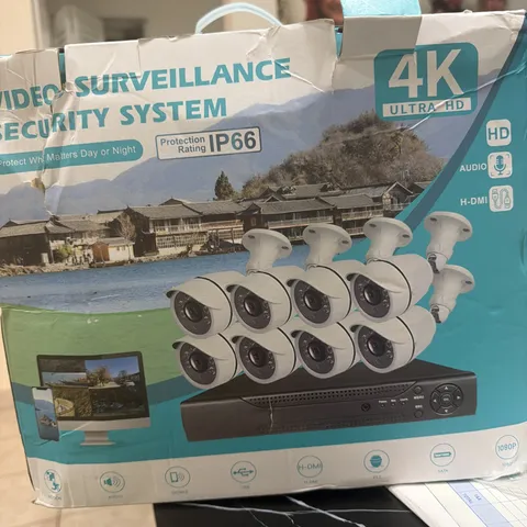 Video Surveillance Security System 4K Ultra HD