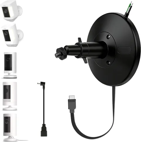 Hardwired Kit for Ring Cams (Outdoor Cam Plus, Stick up Cam, Spotlight Cam Pro/P