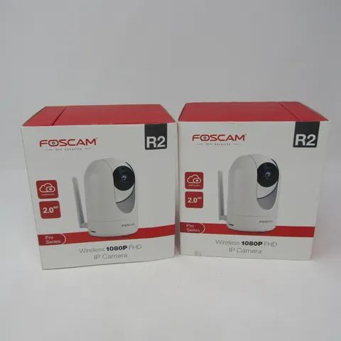 Foscam R2 1080P FHD Wireless IP Camera 2.0MP Pro Series Home Security System Lot