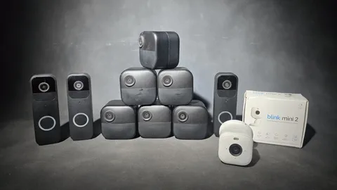 Blink Outdoor 4 Bundle 6 Cameras 6 Batt. Ext. Sync Module 3 Doorbells Mini 2 Lot