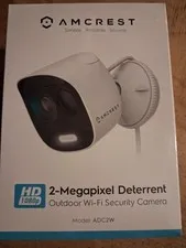 Amcrest HD 1080p Outdoor Wi-Fi Security 2MP Camera ADC2W Night Vision Deterrent