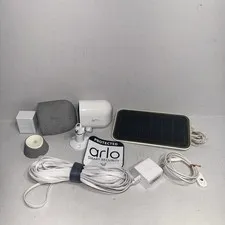 Arlo Pro 5S 2K VMC4060 Camera Bundle Solar Panel Battery Charger And More