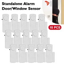 15PCS Wireless Home Window Door Burglar Security Alarm System Magnetic Sensor