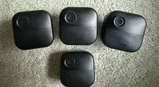 Lot of 4 Blink Outdoor (4th Gen) Wi-Fi Battery HD Security BCM00500U & Mounts 