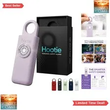 Personal Safety Alarm Keychain 130dB Strobe Light Pull Pin Self Defense for