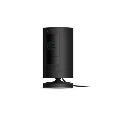 Ring Stick Up Cam Plug-In-Indoor/Outdoor Smart Security Camera Night Vision 