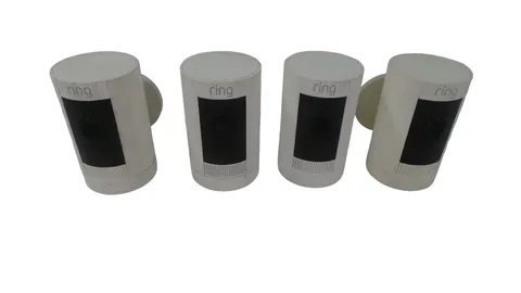 Lot of 4 Ring Stick Up Cam 5UM7E5 3rd Gen In/Outdoor Battery Security Camera