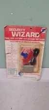 vintage security wizard auto theft alarm NOS in original packaging