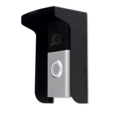 Doorbell Rain Cover Ring Doorbell Anti-Glare Cover, Steel Doorbell Weather-Block