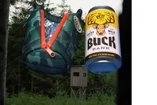 The YETI Buck Bank Secret Can  Money Coins Hide Valuables koozie deer hunting