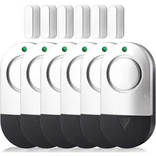 Door Window Alarm, 120DB Window Alarms for Home Security, Door Chime for Stor...