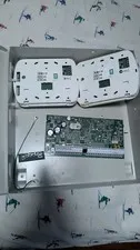 DSC PC1832 PowerSeries 8-32 Zone Alarm System Board with housing and keypads