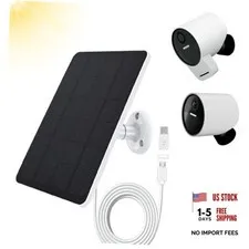 Solar Panel Compatible with Dark blue on the front, white on the back and edges
