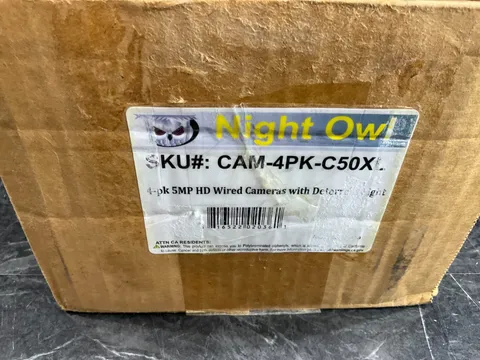 Night Owl Camera 1080p 4 pack CAM-4PK-C50XL ✅ ❤️️ ✅ ❤️ BRAND NEW! SEALED!