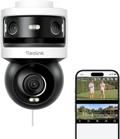 REOLINK OMVI 3i PoE Triple-Lens PoE Security Camera with Auto Tracking