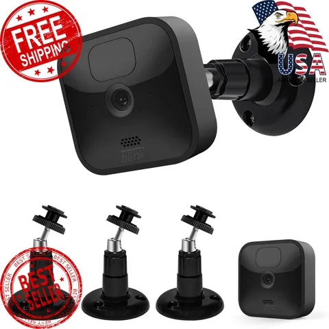 FATKITT Blink Outdoor Camera Mount 3 Pack Black