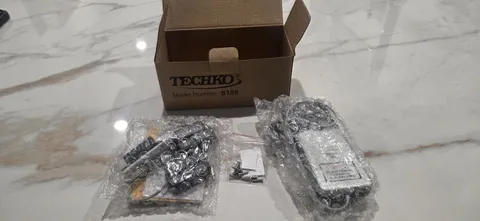Techko S189 Complete Home Alarm System Silver with Alarm and Screws