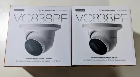 2 ADC-VC838PF Pro Series 4MP PoE Indoor / Outdoor Varifocal Turret Camera NEW