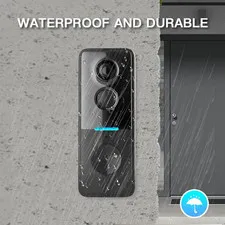 Smart Doorbell with One-Way Call, 1MP HD Video, 24/7 Motion Detection, Remote Mo